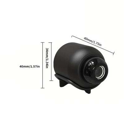 Nowa mini kamera X5 1080P z wyraźnym widzeniem w nocy, lekka i przenośna, z detekcją ruchu oraz bezprzewodową łącznością Wi-Fi.
