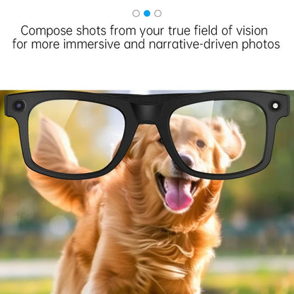 Nowe inteligentne okulary z kamerą 800 W – nagrywanie wideo, rozpoznawanie zdjęć przez AI, połączenia Bluetooth, tłumaczenie głosowe, idealne do jazdy na motocyklu.