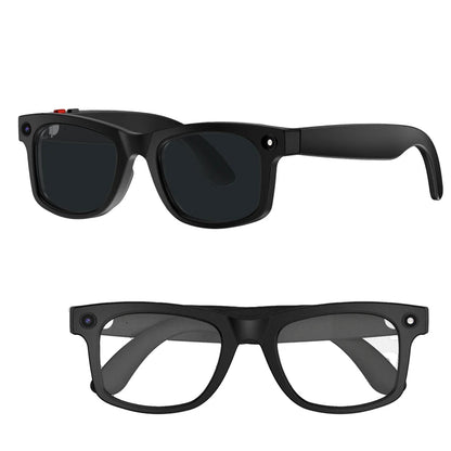 Nowe inteligentne okulary z kamerą 800 W – nagrywanie wideo, rozpoznawanie zdjęć przez AI, połączenia Bluetooth, tłumaczenie głosowe, idealne do jazdy na motocyklu.